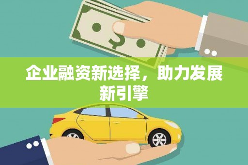 连云港企业融资新选择，助力发展新引擎