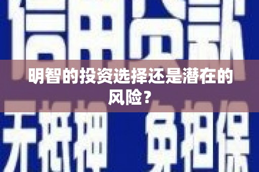 连云港明智的投资选择还是潜在的风险？