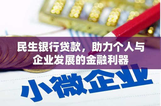 连云港民生银行贷款，助力个人与企业发展的金融利器