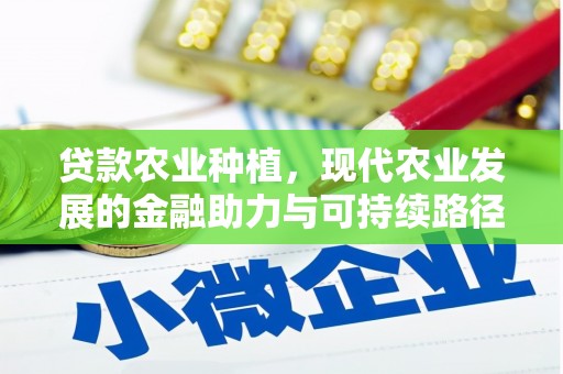 连云港贷款农业种植，现代农业发展的金融助力与可持续路径