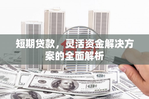 连云港短期贷款，灵活资金解决方案的全面解析