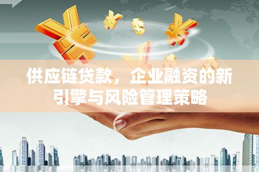 连云港供应链贷款，企业融资的新引擎与风险管理策略