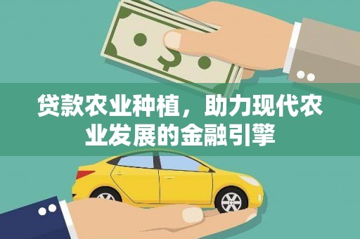 连云港贷款农业种植，助力现代农业发展的金融引擎