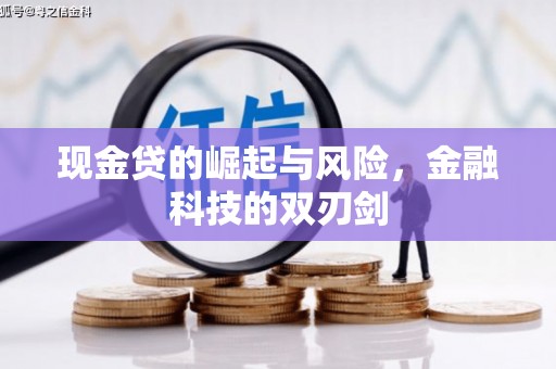 连云港现金贷的崛起与风险，金融科技的双刃剑