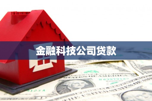 连云港金融科技公司贷款