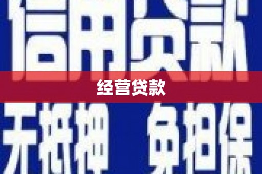 连云港经营贷款