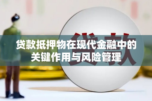 连云港贷款抵押物在现代金融中的关键作用与风险管理
