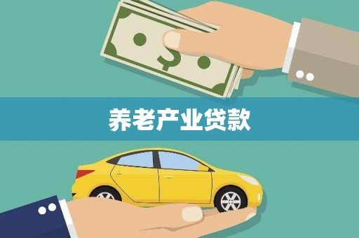 连云港养老产业贷款