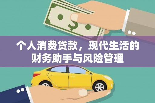 连云港个人消费贷款，现代生活的财务助手与风险管理