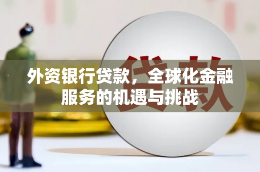 连云港外资银行贷款，全球化金融服务的机遇与挑战