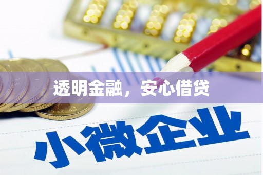 连云港透明金融，安心借贷
