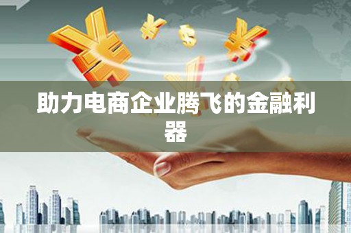 连云港助力电商企业腾飞的金融利器