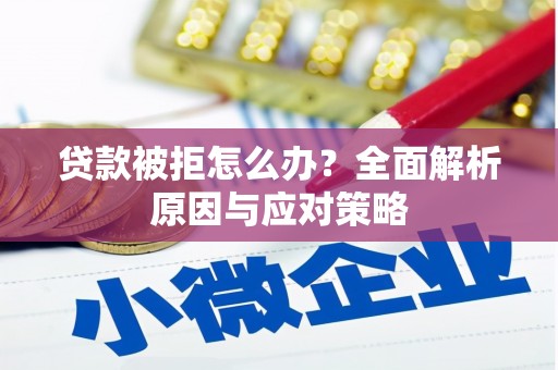 连云港贷款被拒怎么办？全面解析原因与应对策略