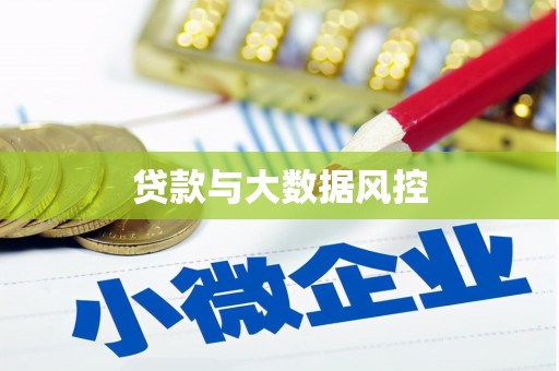 连云港贷款与大数据风控